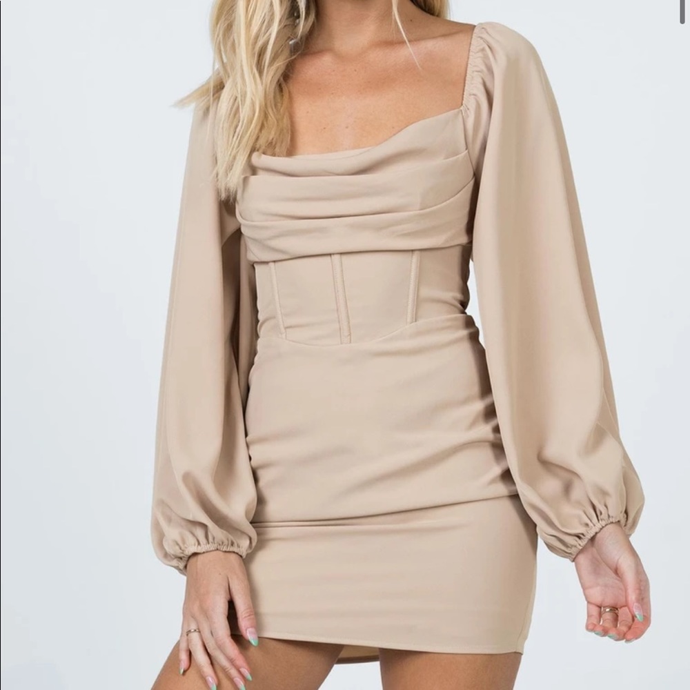 Lillie long sleeve mini dress